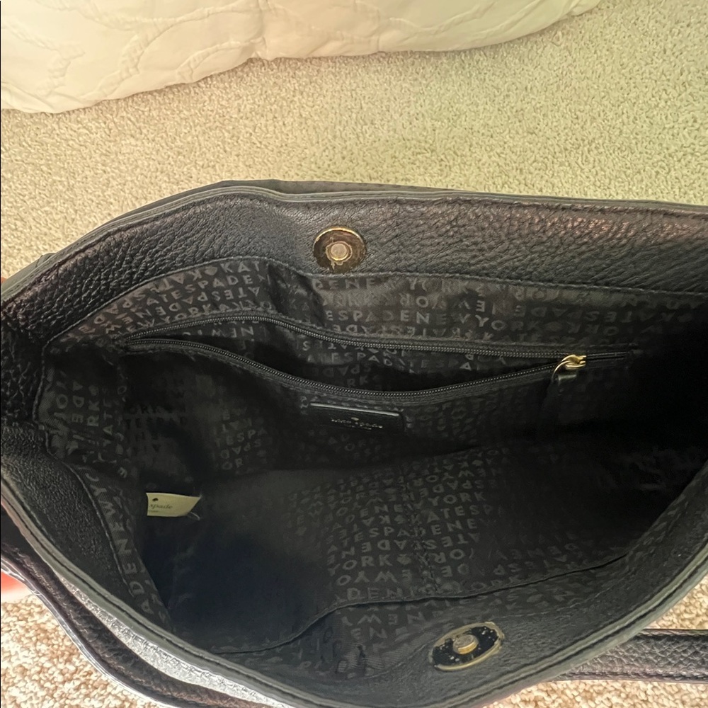 Kate Spade Black pebble leather purse - Picture 6 of 15